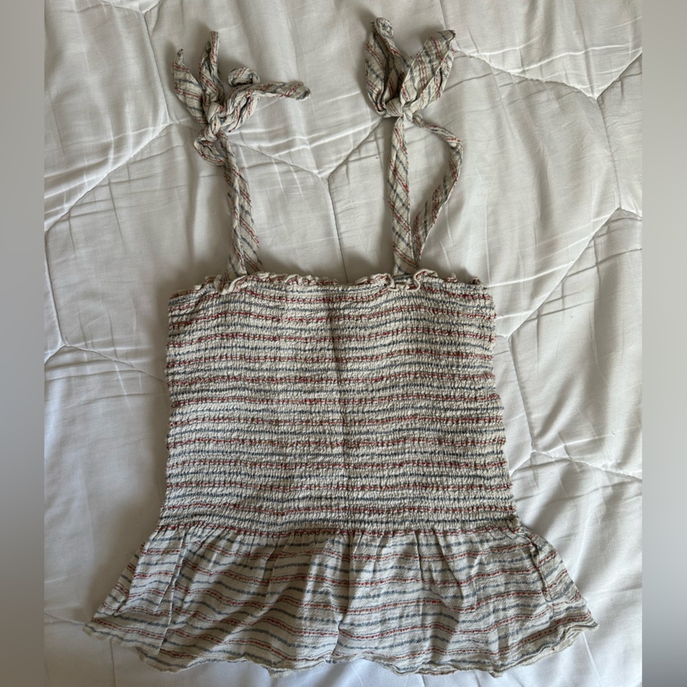 Hem & Thread Rouged Tank
